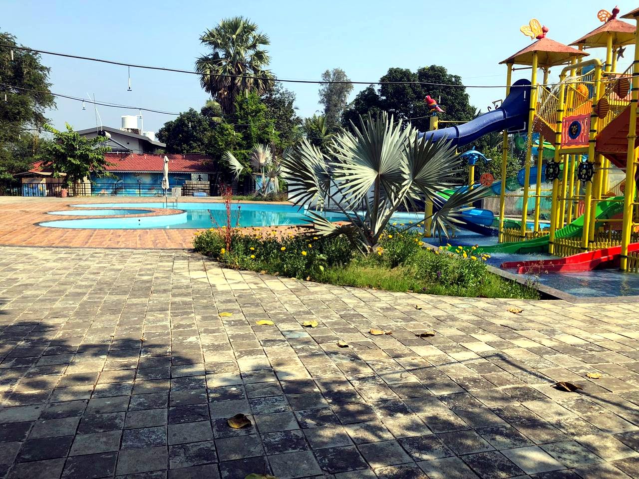 Pool and grounds