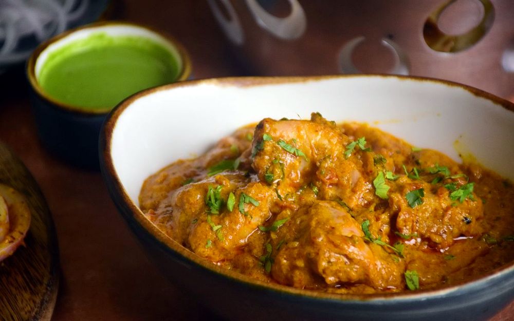 Chicken curry lunch